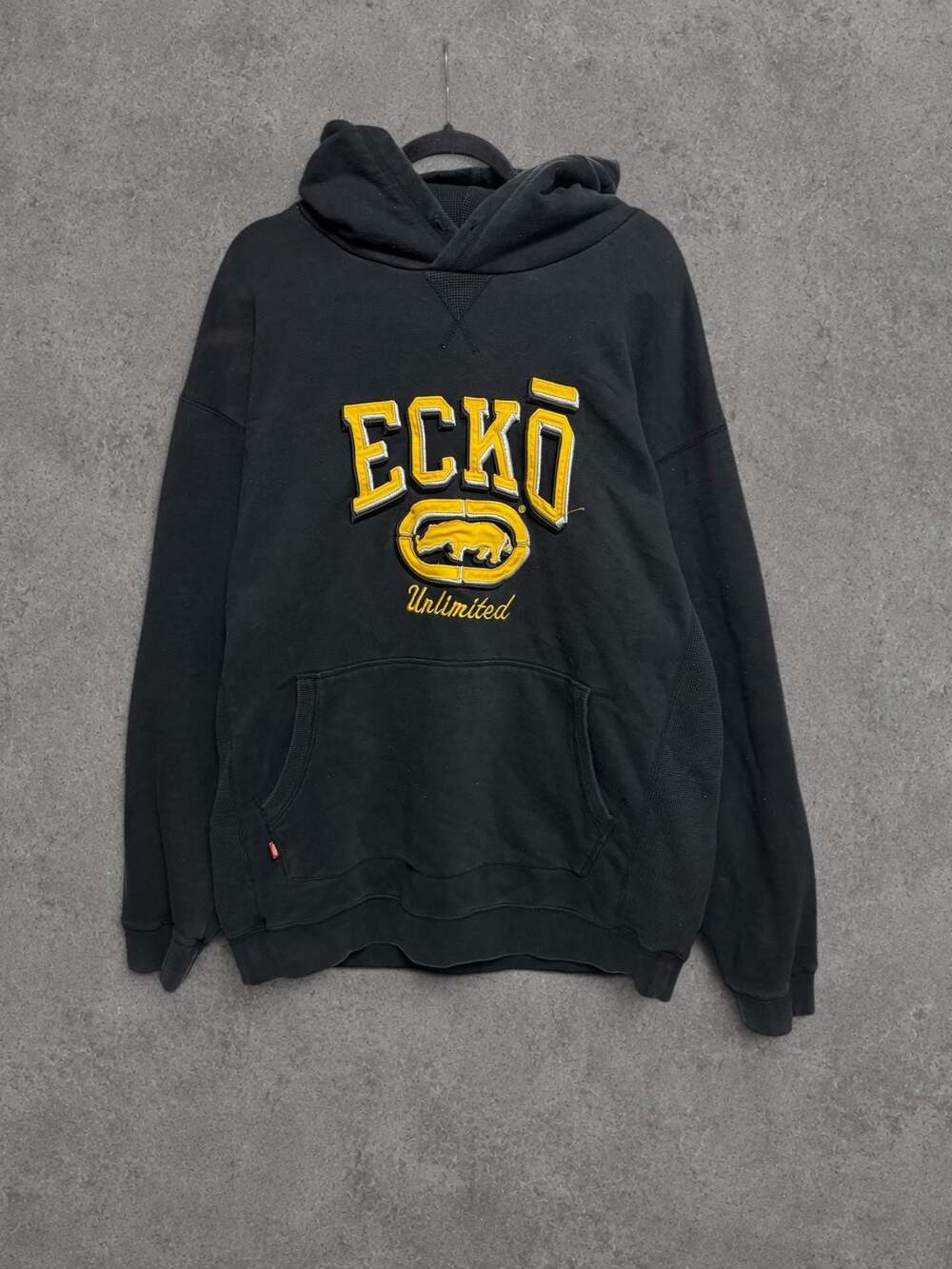 Y2K Ecko Unltd Embroidered Logo Hoodie B